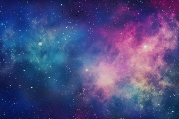 Galaxy Background Ai generativo