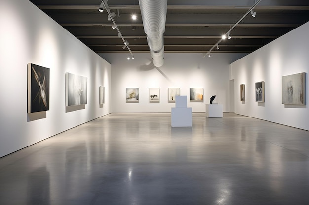 Galería de arte interior xA