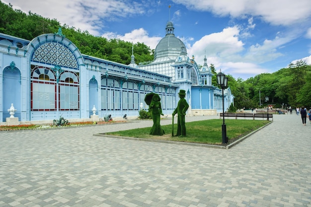 Galeria Pushkin no parque resort na cidade de Zheleznovodsk Rússia