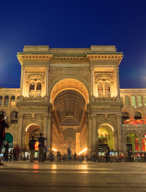 Galería Vittorio Emanuele II, Milán