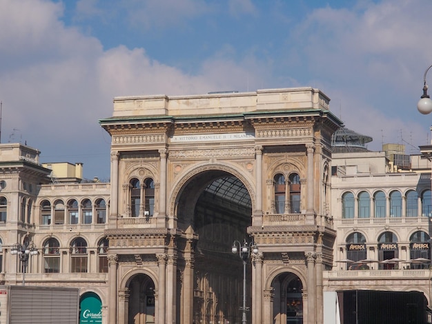 Galería Vittorio Emanuele II Milán