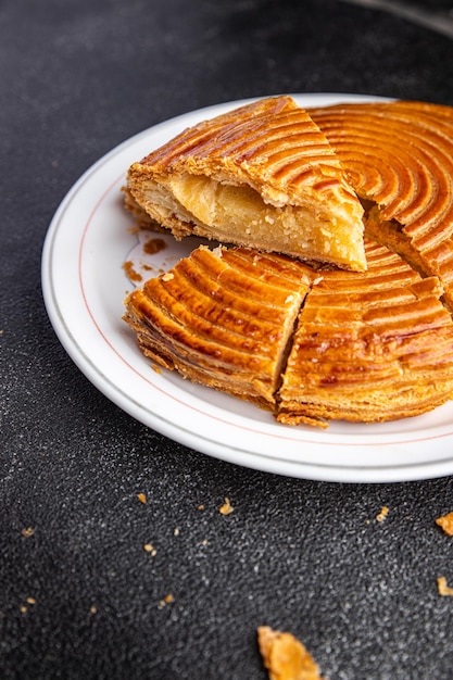 galette dulces rellenos pasteles comida saludable comida merienda en la mesa espacio de copia fondo de alimentos