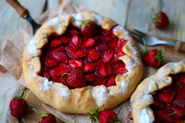 Galette de fresa