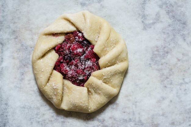 Galette mit Beeren