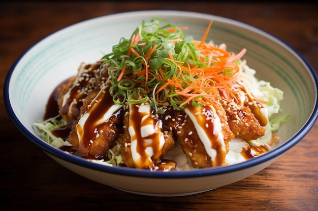 Galinha Katsu Donburi Delight