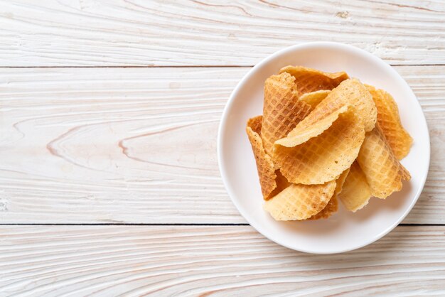 galleta crujiente de mantequilla y leche