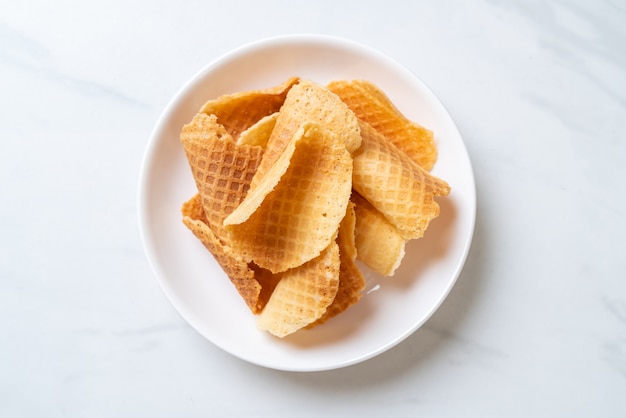 galleta crujiente de mantequilla y leche