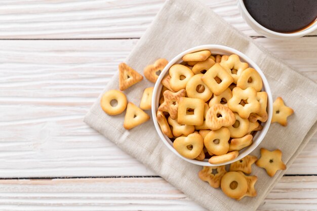 galleta galletas con café