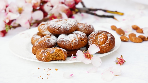 Galletas de almendras sin gluten