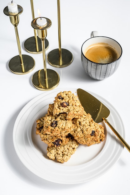 Galletas de avena caseras dulces