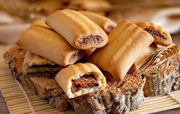 Galletas con avena de espelta de cebada y chocolate