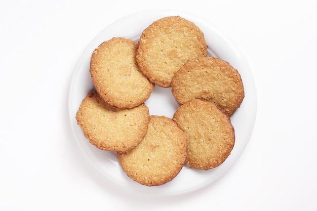 Las galletas de avena son deliciosas.