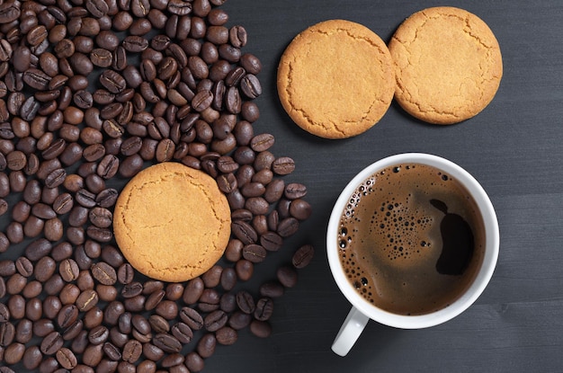 Galletas de café y avena