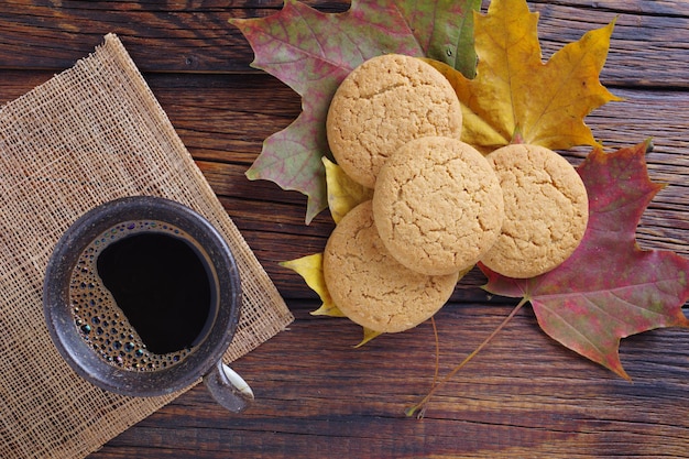 galletas y café