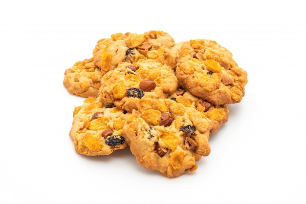 Galletas caseras con pasas y almendras