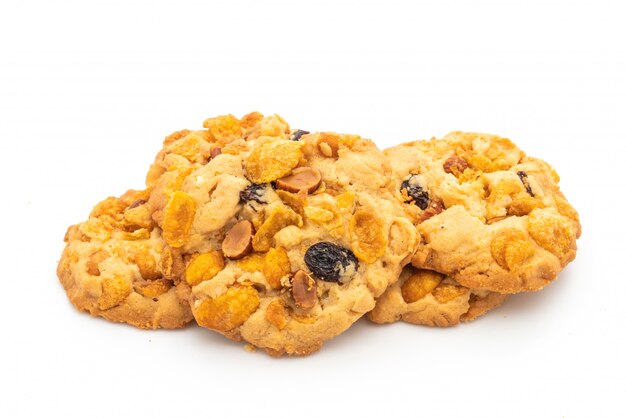 Galletas caseras con pasas y almendras