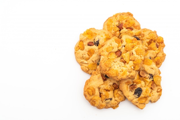 Galletas caseras con pasas y almendras