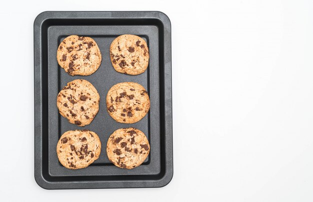 galletas con chips de chocolate negro