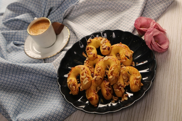 galletas con chips de chocolate negro