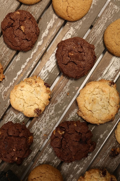 galletas con chips de chocolate negro