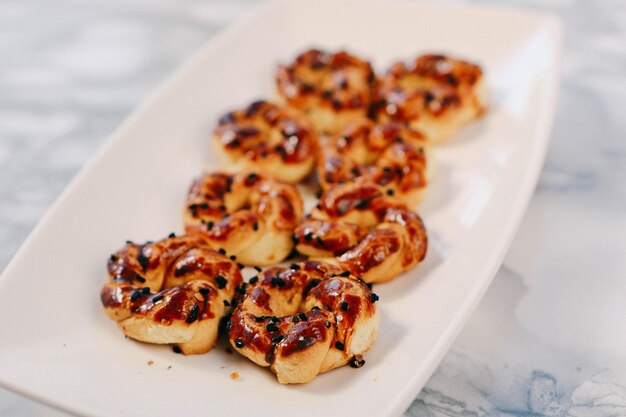 galletas con chips de chocolate negro