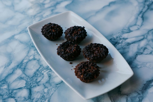 galletas con chips de chocolate negro