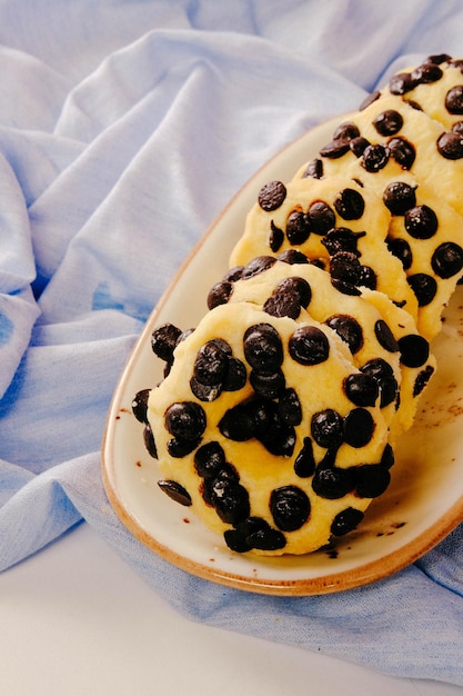 galletas con chips de chocolate negro