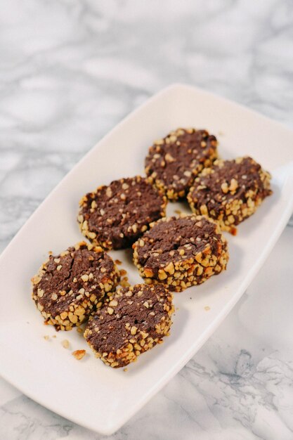 galletas con chips de chocolate negro