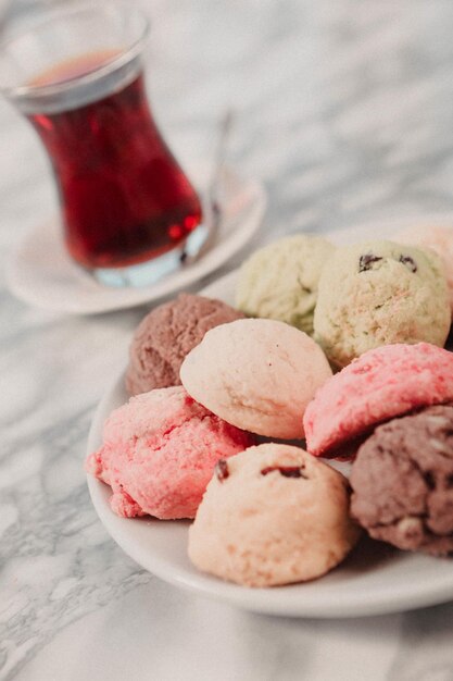 galletas con chips de chocolate negro