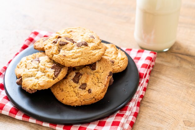 galletas con chispas de chocolate