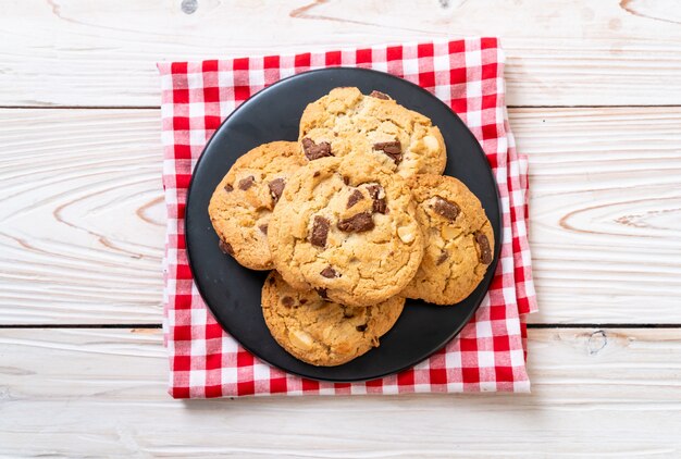 galletas con chispas de chocolate