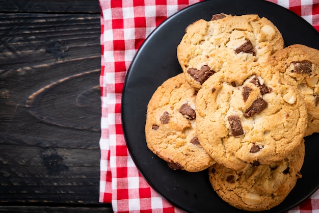 galletas con chispas de chocolate