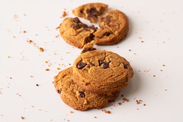 Galletas con chispas de chocolate