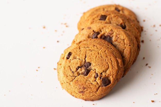 Galletas con chispas de chocolate