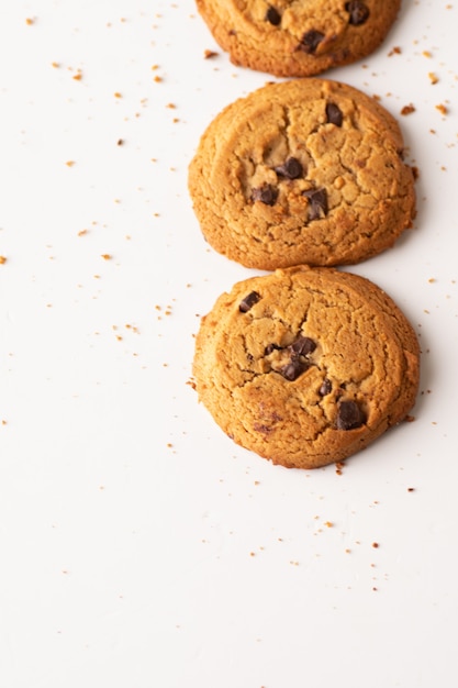 Galletas con chispas de chocolate