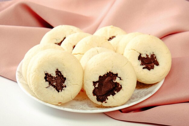 galletas con chispas de chocolate