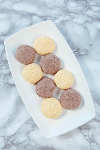 galletas con chispas de chocolate