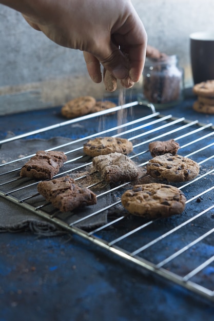 Galletas de chocolate caseras