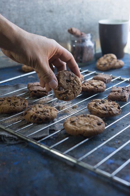 Galletas de chocolate caseras