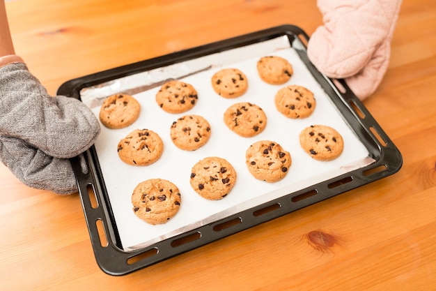 Galletas de chocolate caseras