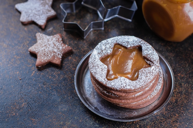 Galletas De Chocolate Linzer