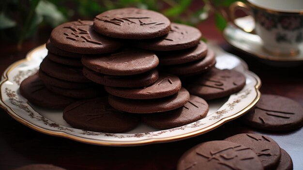 Foto galletas de chocolate