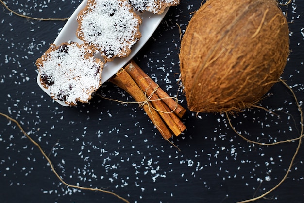 Galletas de coco dulce