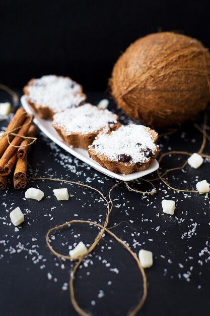 Galletas de coco dulce