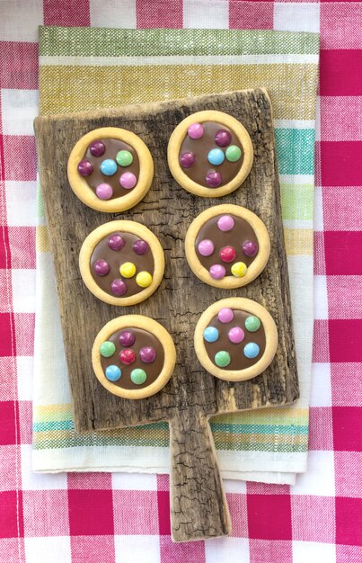 Galletas coloridas