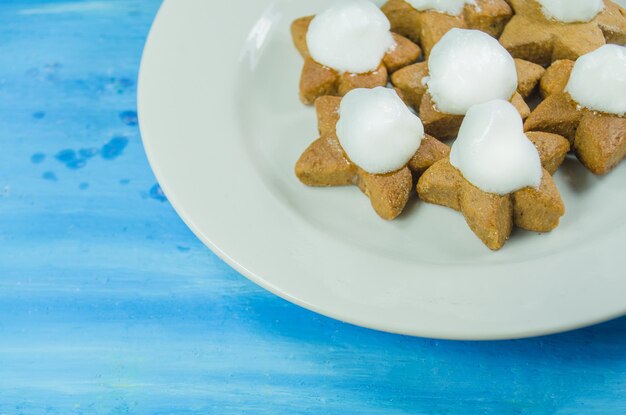 galletas estrella de navidad