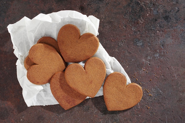 Galletas en forma de corazon