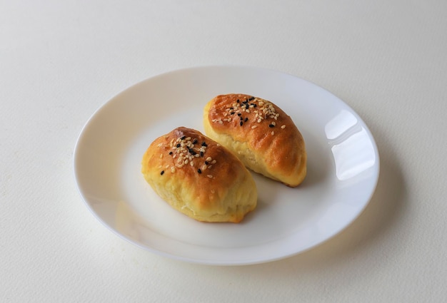 Galletas frescas con sésamo y avellana