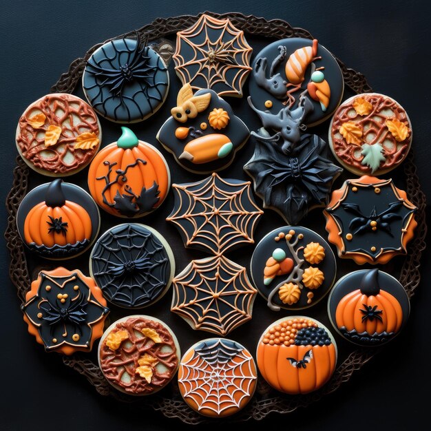 Las galletas de Halloween