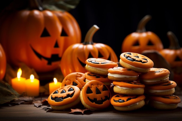 Las galletas de Halloween